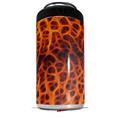 WraptorSkinz Skin Decal Wrap compatible with Yeti 16oz Tal Colster Can Cooler Insulator Fractal Fur Cheetah (COOLER NOT INCLUDED)