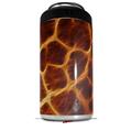WraptorSkinz Skin Decal Wrap compatible with Yeti 16oz Tal Colster Can Cooler Insulator Fractal Fur Giraffe (COOLER NOT INCLUDED)