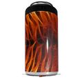 WraptorSkinz Skin Decal Wrap compatible with Yeti 16oz Tal Colster Can Cooler Insulator Fractal Fur Tiger (COOLER NOT INCLUDED)