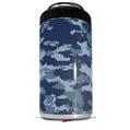 WraptorSkinz Skin Decal Wrap compatible with Yeti 16oz Tal Colster Can Cooler Insulator WraptorCamo Digital Camo Navy (COOLER NOT INCLUDED)