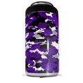 WraptorSkinz Skin Decal Wrap compatible with Yeti 16oz Tal Colster Can Cooler Insulator WraptorCamo Digital Camo Purple (COOLER NOT INCLUDED)