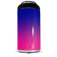 WraptorSkinz Skin Decal Wrap compatible with Yeti 16oz Tal Colster Can Cooler Insulator Smooth Fades Hot Pink Blue (COOLER NOT INCLUDED)