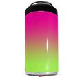 WraptorSkinz Skin Decal Wrap compatible with Yeti 16oz Tal Colster Can Cooler Insulator Smooth Fades Neon Green Hot Pink (COOLER NOT INCLUDED)
