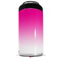 WraptorSkinz Skin Decal Wrap compatible with Yeti 16oz Tal Colster Can Cooler Insulator Smooth Fades White Hot Pink (COOLER NOT INCLUDED)