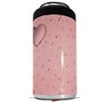 WraptorSkinz Skin Decal Wrap compatible with Yeti 16oz Tal Colster Can Cooler Insulator Raining Pink (COOLER NOT INCLUDED)