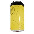 WraptorSkinz Skin Decal Wrap compatible with Yeti 16oz Tal Colster Can Cooler Insulator Raining Yellow (COOLER NOT INCLUDED)