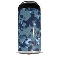 WraptorSkinz Skin Decal Wrap compatible with Yeti 16oz Tal Colster Can Cooler Insulator WraptorCamo Old School Camouflage Camo Navy (COOLER NOT INCLUDED)
