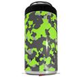 WraptorSkinz Skin Decal Wrap compatible with Yeti 16oz Tal Colster Can Cooler Insulator WraptorCamo Old School Camouflage Camo Lime Green (COOLER NOT INCLUDED)