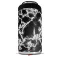 WraptorSkinz Skin Decal Wrap compatible with Yeti 16oz Tal Colster Can Cooler Insulator Electrify White (COOLER NOT INCLUDED)
