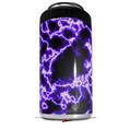 WraptorSkinz Skin Decal Wrap compatible with Yeti 16oz Tal Colster Can Cooler Insulator Electrify Purple (COOLER NOT INCLUDED)