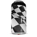 WraptorSkinz Skin Decal Wrap compatible with Yeti 16oz Tal Colster Can Cooler Insulator Checkered Racing Flag (COOLER NOT INCLUDED)