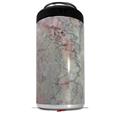 WraptorSkinz Skin Decal Wrap compatible with Yeti 16oz Tal Colster Can Cooler Insulator Marble Granite 08 Pink (COOLER NOT INCLUDED)