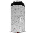 WraptorSkinz Skin Decal Wrap compatible with Yeti 16oz Tal Colster Can Cooler Insulator Marble Granite 10 Speckled Black White (COOLER NOT INCLUDED)