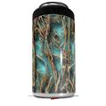 WraptorSkinz Skin Decal Wrap compatible with Yeti 16oz Tal Colster Can Cooler Insulator WraptorCamo Grassy Marsh Camo Neon Teal (COOLER NOT INCLUDED)