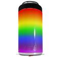 WraptorSkinz Skin Decal Wrap compatible with Yeti 16oz Tal Colster Can Cooler Insulator Smooth Fades Rainbow (COOLER NOT INCLUDED)