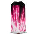 WraptorSkinz Skin Decal Wrap compatible with Yeti 16oz Tal Colster Can Cooler Insulator Lightning Pink (COOLER NOT INCLUDED)
