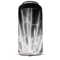 WraptorSkinz Skin Decal Wrap compatible with Yeti 16oz Tal Colster Can Cooler Insulator Lightning White (COOLER NOT INCLUDED)
