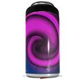 WraptorSkinz Skin Decal Wrap compatible with Yeti 16oz Tal Colster Can Cooler Insulator Alecias Swirl 01 Purple (COOLER NOT INCLUDED)