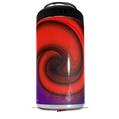 WraptorSkinz Skin Decal Wrap compatible with Yeti 16oz Tal Colster Can Cooler Insulator Alecias Swirl 01 Red (COOLER NOT INCLUDED)