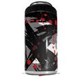 WraptorSkinz Skin Decal Wrap compatible with Yeti 16oz Tal Colster Can Cooler Insulator Abstract 02 Red (COOLER NOT INCLUDED)