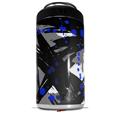 WraptorSkinz Skin Decal Wrap compatible with Yeti 16oz Tal Colster Can Cooler Insulator Abstract 02 Blue (COOLER NOT INCLUDED)