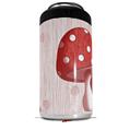 WraptorSkinz Skin Decal Wrap compatible with Yeti 16oz Tal Colster Can Cooler Insulator Mushrooms Red (COOLER NOT INCLUDED)