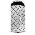 WraptorSkinz Skin Decal Wrap compatible with Yeti 16oz Tal Colster Can Cooler Insulator Diamond Plate Metal (COOLER NOT INCLUDED)