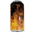 WraptorSkinz Skin Decal Wrap compatible with Yeti 16oz Tal Colster Can Cooler Insulator Open Fire (COOLER NOT INCLUDED)