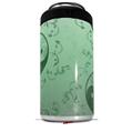 WraptorSkinz Skin Decal Wrap compatible with Yeti 16oz Tal Colster Can Cooler Insulator Feminine Yin Yang Green (COOLER NOT INCLUDED)