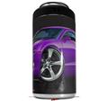 WraptorSkinz Skin Decal Wrap compatible with Yeti 16oz Tal Colster Can Cooler Insulator 2010 Camaro RS Purple (COOLER NOT INCLUDED)