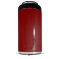 WraptorSkinz Skin Decal Wrap compatible with Yeti 16oz Tal Colster Can Cooler Insulator Solids Collection Red Dark (COOLER NOT INCLUDED)