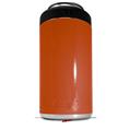 WraptorSkinz Skin Decal Wrap compatible with Yeti 16oz Tal Colster Can Cooler Insulator Solids Collection Burnt Orange (COOLER NOT INCLUDED)
