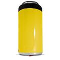 WraptorSkinz Skin Decal Wrap compatible with Yeti 16oz Tal Colster Can Cooler Insulator Solids Collection Yellow (COOLER NOT INCLUDED)