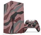 WraptorSkinz Skin Wrap compatible with the 2020 XBOX Series X Console and Controller Camouflage Pink (XBOX NOT INCLUDED)