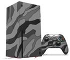WraptorSkinz Skin Wrap compatible with the 2020 XBOX Series X Console and Controller Camouflage Gray (XBOX NOT INCLUDED)