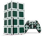 WraptorSkinz Skin Wrap compatible with the 2020 XBOX Series X Console and Controller Squared Hunter Green (XBOX NOT INCLUDED)