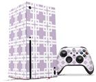 WraptorSkinz Skin Wrap compatible with the 2020 XBOX Series X Console and Controller Boxed Lavender (XBOX NOT INCLUDED)