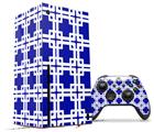 WraptorSkinz Skin Wrap compatible with the 2020 XBOX Series X Console and Controller Boxed Royal Blue (XBOX NOT INCLUDED)