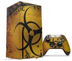 WraptorSkinz Skin Wrap compatible with the 2020 XBOX Series X Console and Controller Toxic Decay (XBOX NOT INCLUDED)