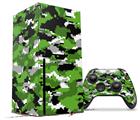 WraptorSkinz Skin Wrap compatible with the 2020 XBOX Series X Console and Controller WraptorCamo Digital Camo Green (XBOX NOT INCLUDED)