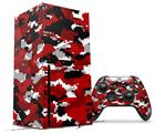 WraptorSkinz Skin Wrap compatible with the 2020 XBOX Series X Console and Controller WraptorCamo Digital Camo Red (XBOX NOT INCLUDED)