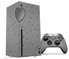 WraptorSkinz Skin Wrap compatible with the 2020 XBOX Series X Console and Controller Raining Gray (XBOX NOT INCLUDED)