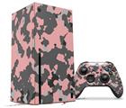 WraptorSkinz Skin Wrap compatible with the 2020 XBOX Series X Console and Controller WraptorCamo Old School Camouflage Camo Pink (XBOX NOT INCLUDED)