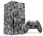 WraptorSkinz Skin Wrap compatible with the 2020 XBOX Series X Console and Controller Marble Granite 02 Speckled Black Gray (XBOX NOT INCLUDED)