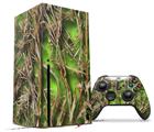 WraptorSkinz Skin Wrap compatible with the 2020 XBOX Series X Console and Controller WraptorCamo Grassy Marsh Camo Neon Green (XBOX NOT INCLUDED)