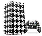 WraptorSkinz Skin Wrap compatible with the 2020 XBOX Series X Console and Controller Houndstooth White (XBOX NOT INCLUDED)