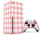 WraptorSkinz Skin Wrap compatible with the 2020 XBOX Series X Console and Controller Houndstooth Pink (XBOX NOT INCLUDED)