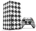 WraptorSkinz Skin Wrap compatible with the 2020 XBOX Series X Console and Controller Houndstooth Dark Gray (XBOX NOT INCLUDED)