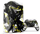 WraptorSkinz Skin Wrap compatible with the 2020 XBOX Series X Console and Controller Abstract 02 Yellow (XBOX NOT INCLUDED)