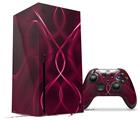 WraptorSkinz Skin Wrap compatible with the 2020 XBOX Series X Console and Controller Abstract 01 Pink (XBOX NOT INCLUDED)